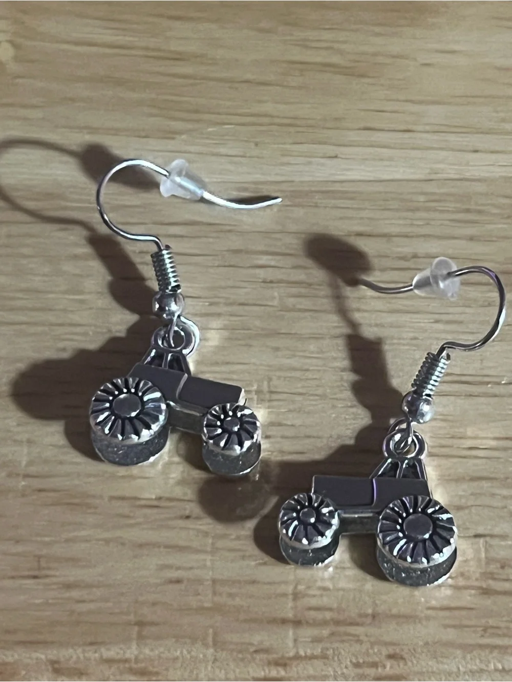 Monster Truck Dangle Earrings -Accessories E138